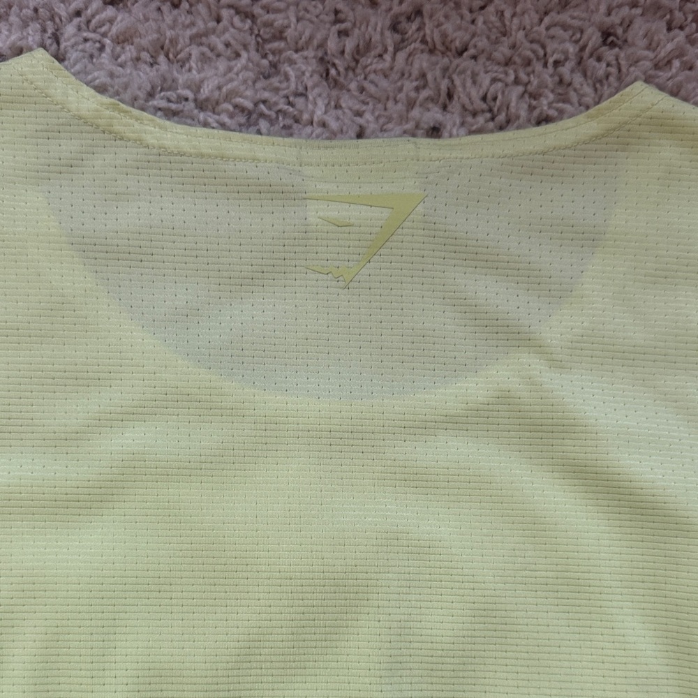 2 Gymshark Tanks, Firefly Green and White, M - Picture 7 of 14